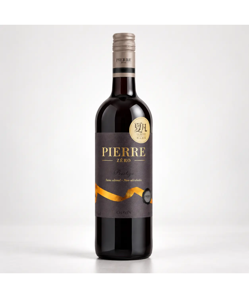 피에르 제로 프레스티지 메를로 무알코올 레드 와인 스타일 음료 750 mL